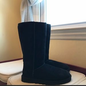 Tall black UGG Boots